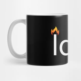 Idol artistic text design Mug